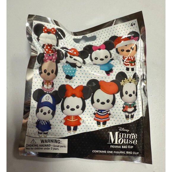 Minnie Mouse Figure Bag Clips - Picture 1 of 9